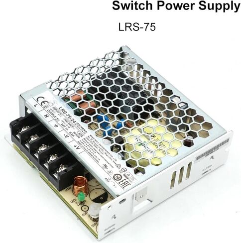 LRS-75 Switching Power Supply 12V 6A / 24V 3.2A 75W for Laser Controller(LRS-75-12 (12V)) in Kuwait