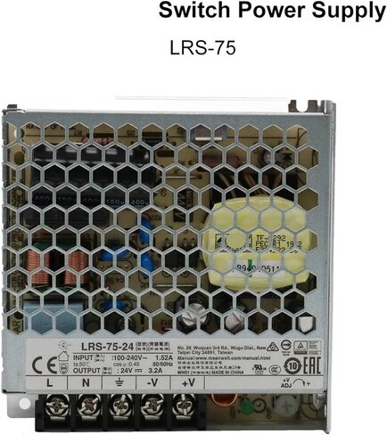 LRS-75 Switching Power Supply 12V 6A / 24V 3.2A 75W for Laser Controller(LRS-75-12 (12V)) in Kuwait