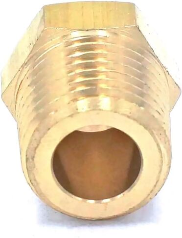 1/8" 1/4" 3/8" 1/2" 3/4" NPT Male Hex Brass Pipe Fitting, Max Pressure 229 PSI,3/4",a in Kuwait