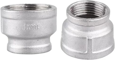 1/8" 1/4" 3/8" 1/2" 3/4" 1" -2" NPT Female Thread 304 Stainless Steeel Concentric Reducer Connector Pipe Fitting Water Air Oil(1l2To3l8) in Kuwait