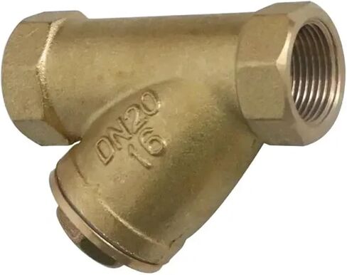 DN15 20 25 32 40 50 65 80 100 Brass Female Inline Y Mesh Strainer Threads Filter Thickened Valve Booster Pump Heating Pipes(DN80x3) in Kuwait