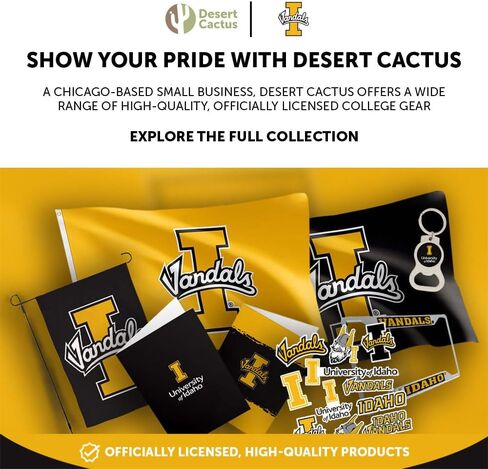 قبعة Desert Cactus Idaho Snapback - قبعة بيسبول Vandals BreezePro Performance مع حزام قابل للتعديل لمروحة الكلية in Kuwait