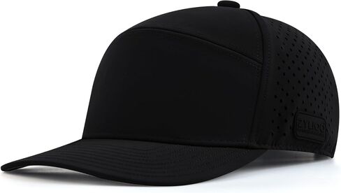 قبعة Zylioo XXL شبكية Snapback للرؤوس الكبيرة، قبعة أداء بفتحات تهوية بالليزر | فتحات جانبية واسعة مقاس 2XL وقناع مستقيم تساعد أشكال الرأس الأكثر امتلاءً على البقاء أكثر برودة أثناء ممارسة الجولف والجري والسفر. in Kuwait