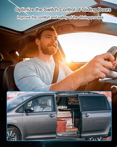 85016-08011 كابل باب منزلق فرعي مناسب لسيارة Toyota Sienna 2011-2020، طقم كابل باب منزلق للطاقة من جانب السائق، كابل باب منزلق للطاقة على الجانب الأيسر، استبدل 85016-08010 in Kuwait