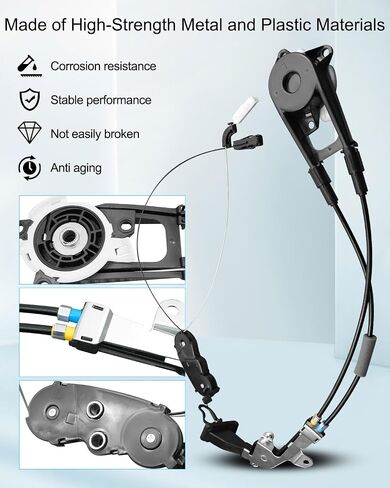 85016-08011 كابل باب منزلق فرعي مناسب لسيارة Toyota Sienna 2011-2020، طقم كابل باب منزلق للطاقة من جانب السائق، كابل باب منزلق للطاقة على الجانب الأيسر، استبدل 85016-08010 in Kuwait