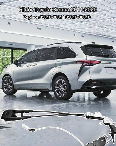 85016-08011 كابل باب منزلق فرعي مناسب لسيارة Toyota Sienna 2011-2020، طقم كابل باب منزلق للطاقة من جانب السائق، كابل باب منزلق للطاقة على الجانب الأيسر، استبدل 85016-08010 in Kuwait