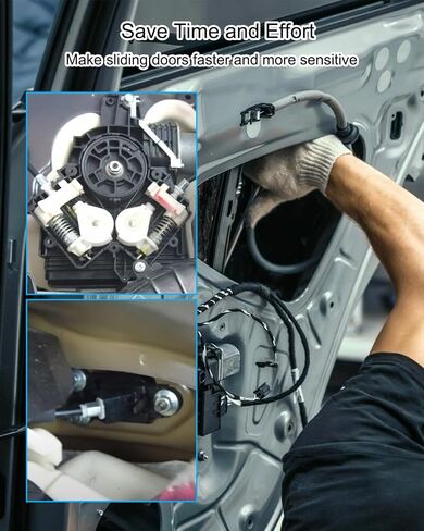 85016-08011 كابل باب منزلق فرعي مناسب لسيارة Toyota Sienna 2011-2020، طقم كابل باب منزلق للطاقة من جانب السائق، كابل باب منزلق للطاقة على الجانب الأيسر، استبدل 85016-08010 in Kuwait