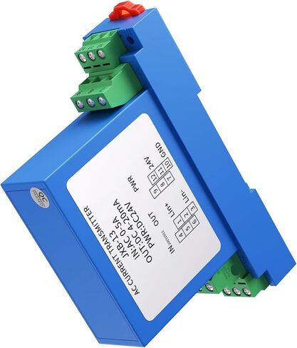 DC24V AC DC الارسال الحالي 4-20mA 0-10V 0-5V RS485 35mm السكك الحديدية محول الحالي 0-1A 0-2A 0-5A 0-10A AC DC الاستشعار الحالي (الإدخال DC 0-2A) in Kuwait