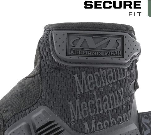 Mechanix Wear M-Pact قفازات مقاومة للصدمات التكتيكية بدون أصابع - حماية من الصدمات وامتصاص الاهتزازات - شديدة التحمل - قابلة للغسل في الغسالة - كبيرة - سوداء مخفية in Kuwait