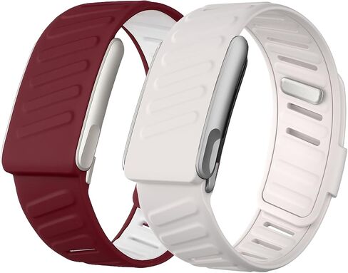 Silicone Replacement Band 2 Pack Compatible with WHOOP 5.0, One, Peak & Life, Soft Comfortable Sweatproof Strap, (Not Compatible with Gen 4) in Kuwait