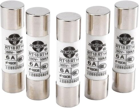 20 قطعة الصمامات 10*38 RT18 RT14 AC380V 1A 2A 3A 4A 5A 6A 8A 10A 12A 16A 20A 25A 32A(4A 20 قطعة) in Kuwait