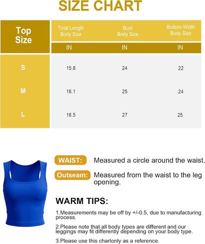 Square Neck Ribbed Crop Tank Top Stretchy Slim Sleeveless Workout Yoga Athletic Sports Vest in Kuwait