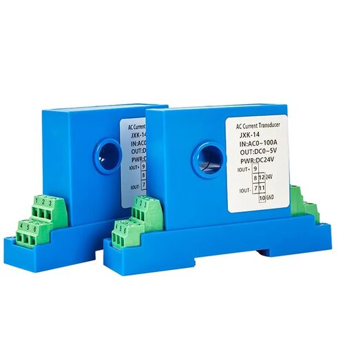 AC 10A 20A 30A 50A 100A 150A Ampere Transducer Current Current Transmitter 4-20ma RS485 Output Current Sensor(12mm Hole,AC0-30A,1-5V Output) in Kuwait