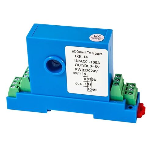 AC 10A 20A 30A 50A 100A 150A Ampere Transducer Current Current Transmitter 4-20ma RS485 Output Current Sensor(12mm Hole,AC0-30A,1-5V Output) in Kuwait