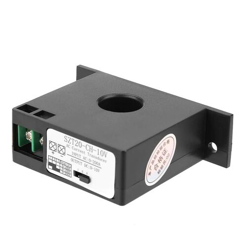 Aramox AC Current Transmitter, SelfPowered, Precision Machined 0 to 10V Output for AC Current Monitoring and Motor Protection in Kuwait