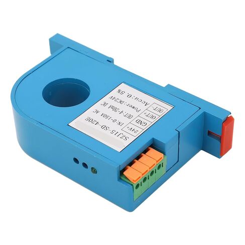 Zunate AC Current Transmitter 0-150A Input, 4-20mA DC Output, 0.5% Precision Machined, 24V Power Supply, PLC Control Sensor Transducer in Kuwait