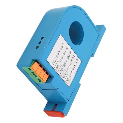 Zunate AC Current Transmitter 0-150A Input, 4-20mA DC Output, 0.5% Precision Machined, 24V Power Supply, PLC Control Sensor Transducer in Kuwait