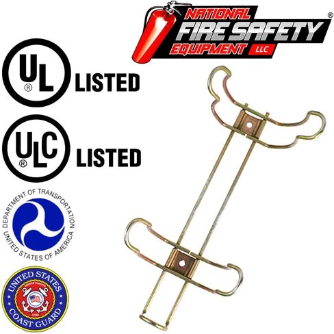 (10 Pack) 5Lb Universal Spring Clip Fire Extinguisher Vehicle Bracket in Kuwait