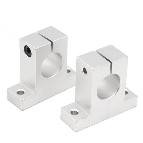10pcs SK8 SK10 SK12 SK16 SK20 SK25 8mm Linear Ball Bearing Rail Shaft Side Blocks Support Table CNC 3D Printer Part(8mm) in Kuwait