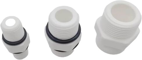 1/4" 1/2" Male With Seal O-RING 3/4" Without O-ring POM Connector Fitting Aquarium Reverse Osmosis RO Water Dispenser(1/4") in Kuwait