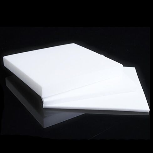 بطانة PTFE، ورقة بولي تترافلوروإيثيلين، ورقة تفلون، ورقة PTFE، 200 × 200 مم، سمك 0.5-12 مم، مناسبة للمشروعات الصناعية والمشروعات اليدوية.,0.5 مم 2 قطعة in Kuwait