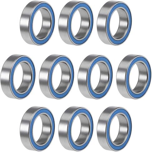 10 قطعة 6700ZZ 6700 2RS RS 6700-2RS 10x15X4mm مصغرة المطاط مختومة كرة أخدود عميقة تحمل ABEC-5(ABEC 5) in Kuwait