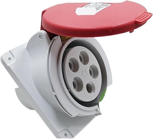 PKF32F435 415V waterproof concealed italic industrial socket (32A 6h IP44 5P red) in Kuwait