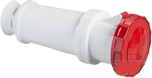 81483 connector PK screw connection mobile industrial socket (63A 6h IP67 5P red) in Kuwait