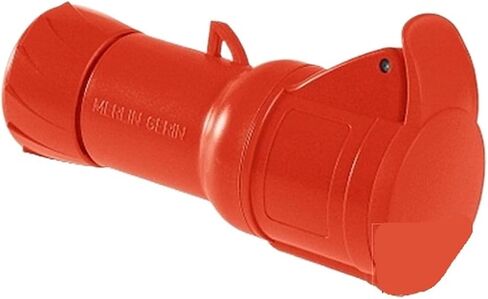 PKY32M434 connector quick connect mobile industrial socket (32A 6h IP44 4P red) in Kuwait