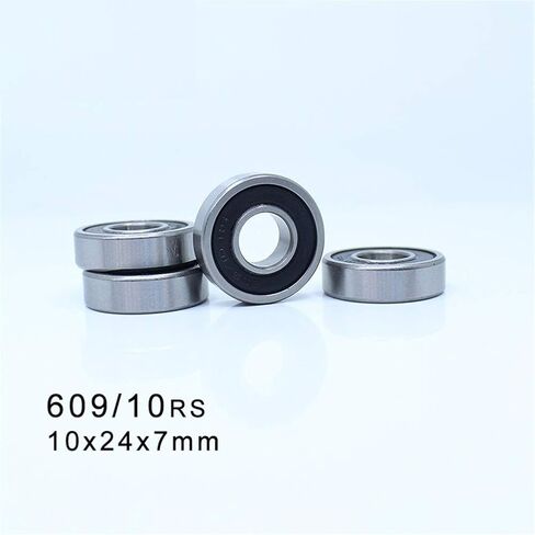 609/10 609-10 Z ZZ الكروم الصلب تحمل ABEC-1 10x24x7mm مصغرة الكرات RS 2RS 609/10ZZ 609/10RS in Kuwait