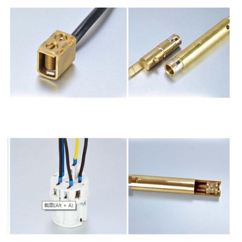 IP44 Industrial Plug Wall Socket Connector Three-Phase 3Pin 4Pin 5Pin 16A32A Waterproof Non-Explosion-Proof Aviation(Panel Socket 4P 32A) in Kuwait