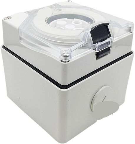 56SO320 industrial waterproof socket IP66 explosion-proof single-phase three-pole 20A round foot outdoor in Kuwait