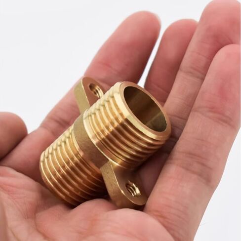 النحاس كتيفة ثابتة شفة الحلمة المشتركة 1/2 "BSP ذكر ل تركيبات سباكة الحائط المرجل اكسسوارات تركيبات سباكة in Kuwait