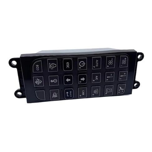 Applicable to EC200D 220D 380D 480D Excavator Air Conditioning Control Panel Button Switches for Construction Equipment in Kuwait