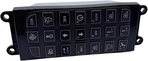 تنطبق على EC200D 220D 380D 480D حفارة تكييف الهواء لوحة التحكم مفاتيح زر لمعدات البناء in Kuwait