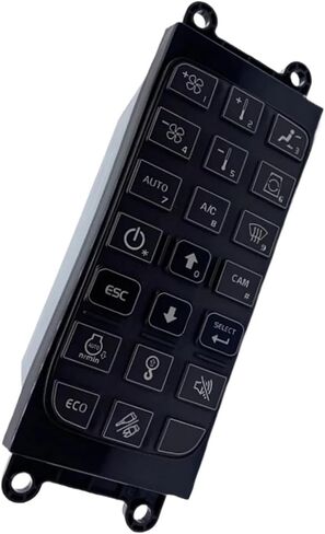 تنطبق على EC200D 220D 380D 480D حفارة تكييف الهواء لوحة التحكم مفاتيح زر لمعدات البناء in Kuwait