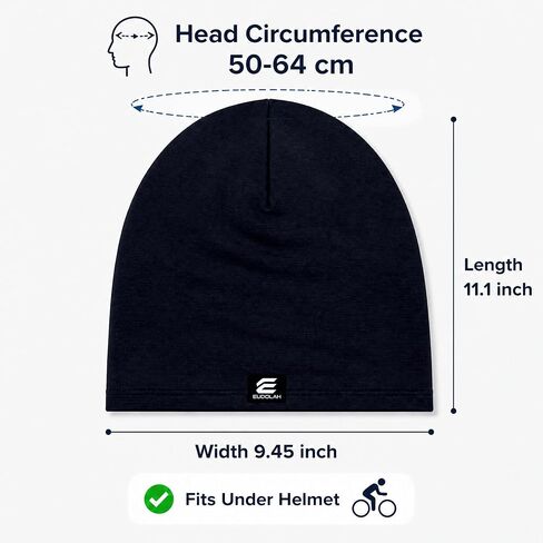 EUDOLAH 2 Pack Cooling Skull Caps for Men & Women Sweat Wicking Quick Dry Summer Breathable 3D Mesh Beanie for All-Day Wear in Kuwait