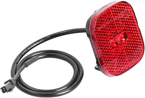 سكوتر كهربائي LED خلفي ضوء تحذير الفرامل مناسب لـ Segway Ninebot F3 ZT3 Max G3 سكوتر مقاوم للماء الحاجز الخلفي سلامة الفرامل استبدال الملحقات in Kuwait