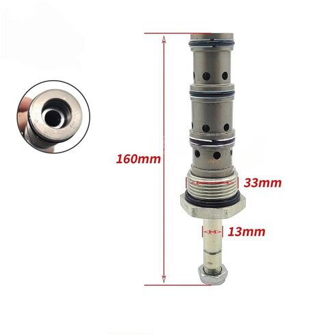 Suitable for XE470 490 Excavator Fan Pump Solenoid Valve Spool Valve Stem Fan Motor Valve in Kuwait