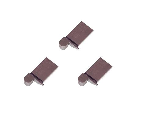 THINBIT 3 عبوات MGTI059D2LFRD عرض 0.059 بوصة، عمق 0.063 بوصة، كربيد مطلي بـ TiCN، نصف قطر كامل، إدراج حز للألمنيوم والنحاس والبرونز والنحاس والحديد الزهر مع قطع متقطعة in Kuwait