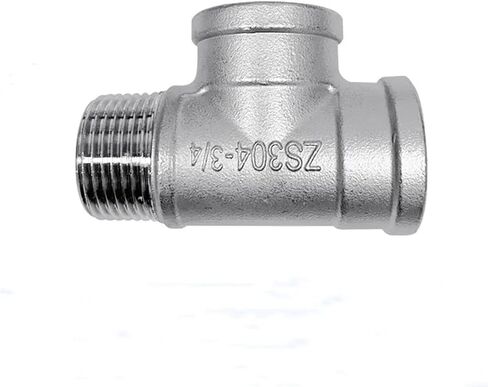 1 قطعة ذكر + أنثى + أنثى الخيوط 3 طريقة المحملة T وصلة أنابيب 1/2 "3/4" 1 "الخيوط SS304 الفولاذ المقاوم للصدأ (1/4") in Kuwait