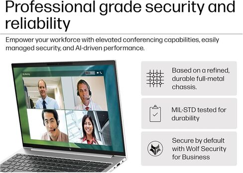 كمبيوتر محمول HP Elite Dragonfly G4 Business (شاشة لمس FHD+ مقاس 13.5 بوصة، Intel 10-Core i7-1365U، ذاكرة DDR5 سعة 32 جيجابايت، محرك أقراص SSD سعة 1 تيرابايت) خفيف الوزن فقط 2.2 رطل، إضاءة خلفية، بصمة الإصبع، كاميرا ويب 5 ميجابكسل، 2x Thunderbolt 4، Win 1 in Kuwait