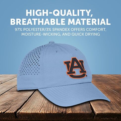 Desert Cactus Auburn Tigers Snapback Hat - AU BreezePro Performance Baseball Cap with Adjustable Strap College Fan Gear - BP1 in Kuwait