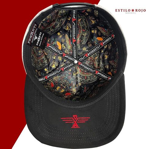 قبعات Ferreti FT159 المكسيك قبعة بيسبول للرجال والنساء - Gorra de Mexico Premium قابلة للتعديل، Gorras para Hombre Originales - قبعة بيسبول بيضاء in Kuwait