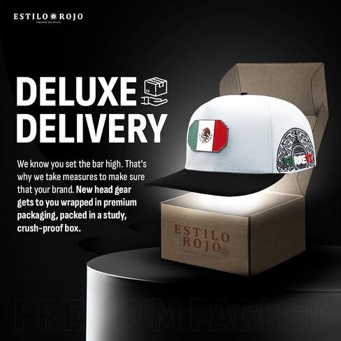 قبعات Ferreti FT159 المكسيك قبعة بيسبول للرجال والنساء - Gorra de Mexico Premium قابلة للتعديل، Gorras para Hombre Originales - قبعة بيسبول بيضاء in Kuwait