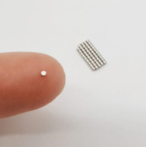 100pcs 1mm x 1mm Extremely Small Disc Neodymium Magnets Rare Earth Magnets Cylindrical Shape Multi-Purpose Craft Magnets in Kuwait