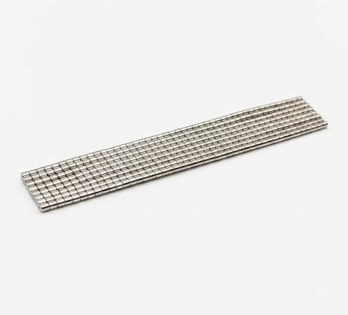 100pcs 1mm x 1mm Extremely Small Disc Neodymium Magnets Rare Earth Magnets Cylindrical Shape Multi-Purpose Craft Magnets in Kuwait