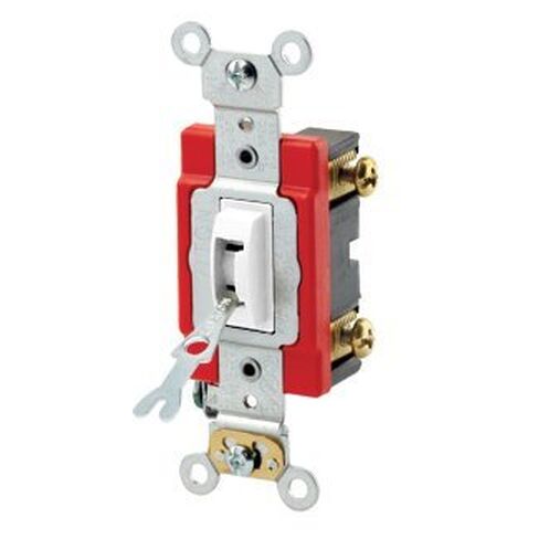 Leviton Mfg. Co. Lock Switch White in Kuwait