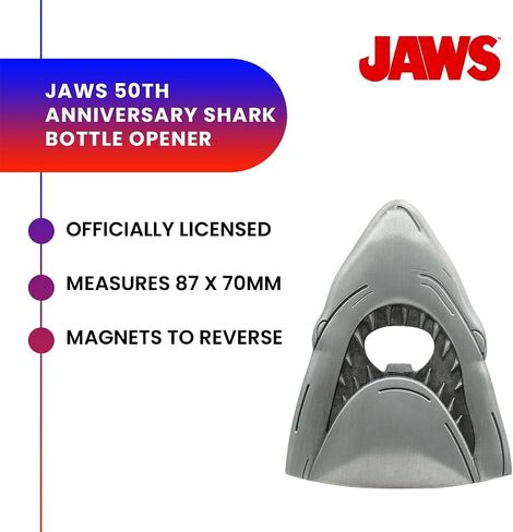 فتاحة زجاجات معدنية مغناطيسية للمشروبات من Jaws للذكرى الخمسين in Kuwait