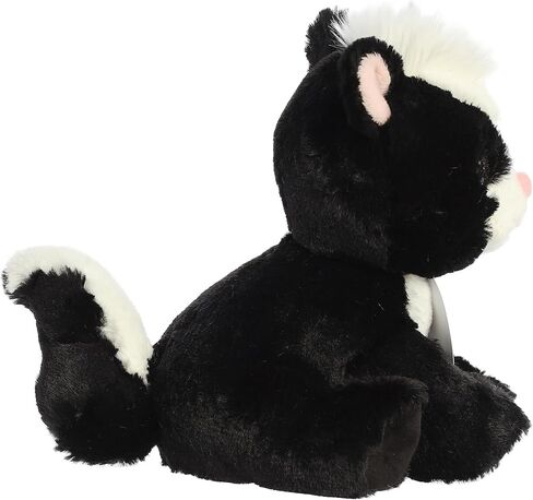 حيوان محشو من Aurora® Adorable Precious Moments™ Sniffles Skunk - لعبة دافئة لراحة الأطفال - للهدايا العاطفية وأعياد الميلاد والكبار - أسود 8 بوصات in Kuwait